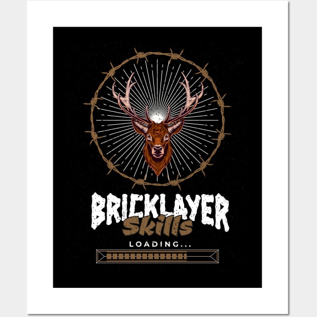 Bricklayer Wall Art by Maddys Shop